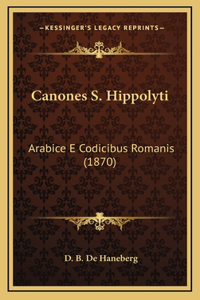 Canones S. Hippolyti