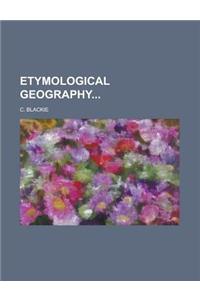 Etymological Geography