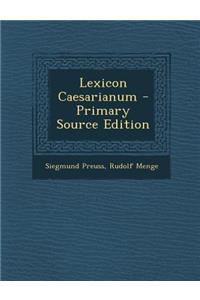 Lexicon Caesarianum