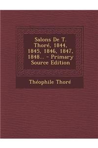 Salons de T. Thore, 1844, 1845, 1846, 1847, 1848...