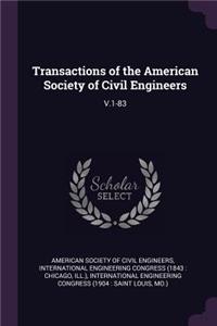 Transactions of the American Society of Civil Engineers