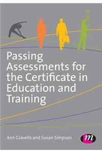 Passing Assessments for the Certificate in Education and Training