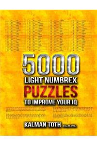 5000 Light Numbrex Puzzles to Improve Your IQ