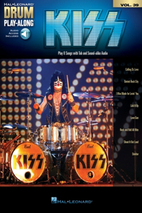 Kiss - Drum Play-Along Vol. 39 Book/Online Audio