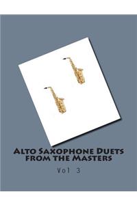 Alto Saxophone Duets from the Masters