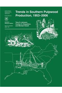 Trends in Southern Pulpwood Production, 1953-2006