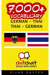 7000+ German - Thai Thai - German Vocabulary