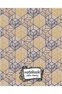 Notebook Abstract Linear Deco