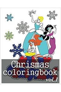 Chrismas Coloring Book: Stress Relieving Coloring Book: 1