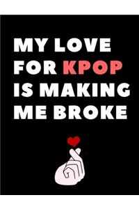 My Love for Kpop Is Making Me Broke