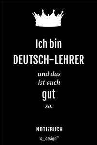 Notizbuch für Deutsch-Lehrer