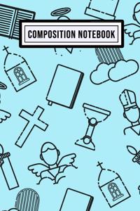 Christian College Ruled Composition Notebook