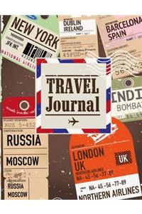 Travel Journal for Kids Europe