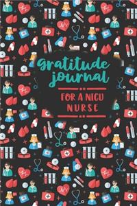 Gratitude Journal for a NICU Nurse