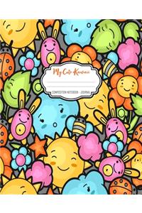 My Cute Kawaii Composition Notebook - Journal