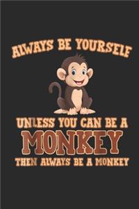 Always Be Yourself Unless You Can Be A Monkey Then Always Be A Monkey