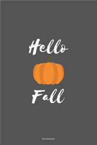 Hello Fall