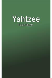 Yahtzee Score Sheets
