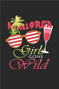 Mallorca girls gone wild: 6x9 Mallorca - dotgrid - dot grid paper - notebook - notes