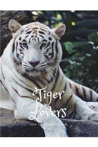 Tiger Lovers 2020 Calendar Journal
