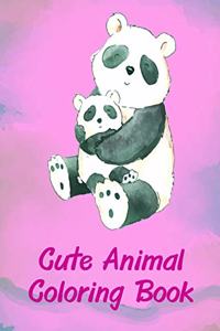 Cute Animal Coloring Book