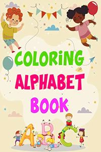 Coloring Alphabet Book