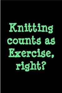 Knitting counts as exercise, rights_