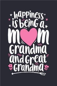 Happiness Is Being a Mom Grandma and Great Grandma