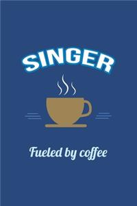 Singer Fueled by Coffee Journal, Dot Grid