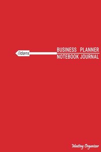 Business Planner Notebook Journal