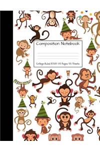 Composition Notebook College Ruled 8.5 inch x 11 inch