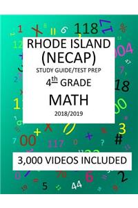 4th Grade RHODE ISLAND NECAP 2019 MATH Test Prep