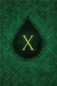 Monogram X Notebook