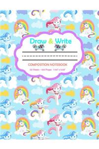 Draw and Write Composition Notebook