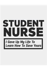 Student Nurse I Gave Up My Life to Learn How to Save Yours