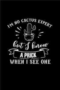 I'm No Cactus Expert But I Know a Prick When I See One