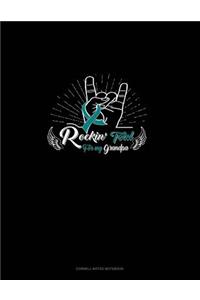 Rockin' Teal for My Grandpa: Cornell Notes Notebook