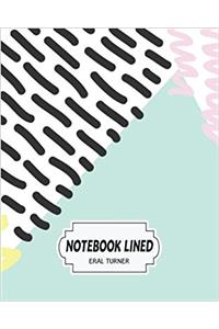 Notebook Lined Multi Pattern: Notebook Journal Diary