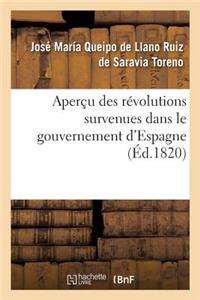 Aperçu Des Révolutions Survenues Dans Le Gouvernement d'Espagne