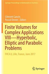 Finite Volumes for Complex Applications VIII - Hyperbolic, Elliptic and Parabolic Problems