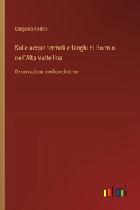 Sulle acque termali e fanghi di Bormio nell'Alta Valtellina