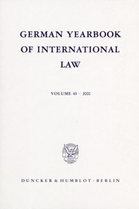 German Yearbook of International Law / Jahrbuch Fur Internationales Recht