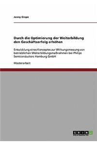 Durch die Optimierung der Weiterbildung den Geschäftserfolg erhöhen
