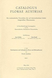 Catalogus Faunae Austriae. Ein Systematisches Verzeichnis Aller Auf Osterreichischem Gebiet Festgestellten Tierarten