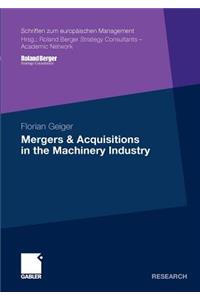Mergers & Acquisitions in the Machinery Industry