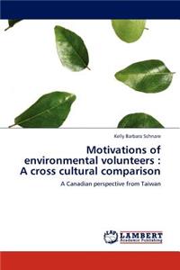 Motivations of Environmental Volunteers