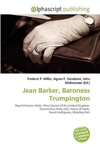 Jean Barker, Baroness Trumpington
