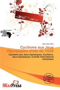 Cyclisme Aux Jeux Olympiques D' T de 1928
