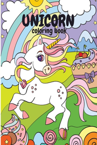 Unicorn coloring book