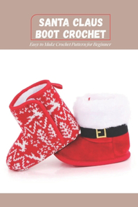 Santa Claus Boot Crochet